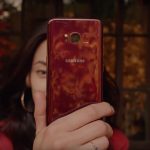 galaxy s8 burgundy red _2