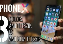 iPhone X – az első benyomásaink (videó)