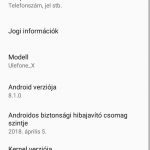 UleFone X szoftver (8)