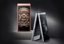 Itt az új kagylómobil, a Samsung W2019