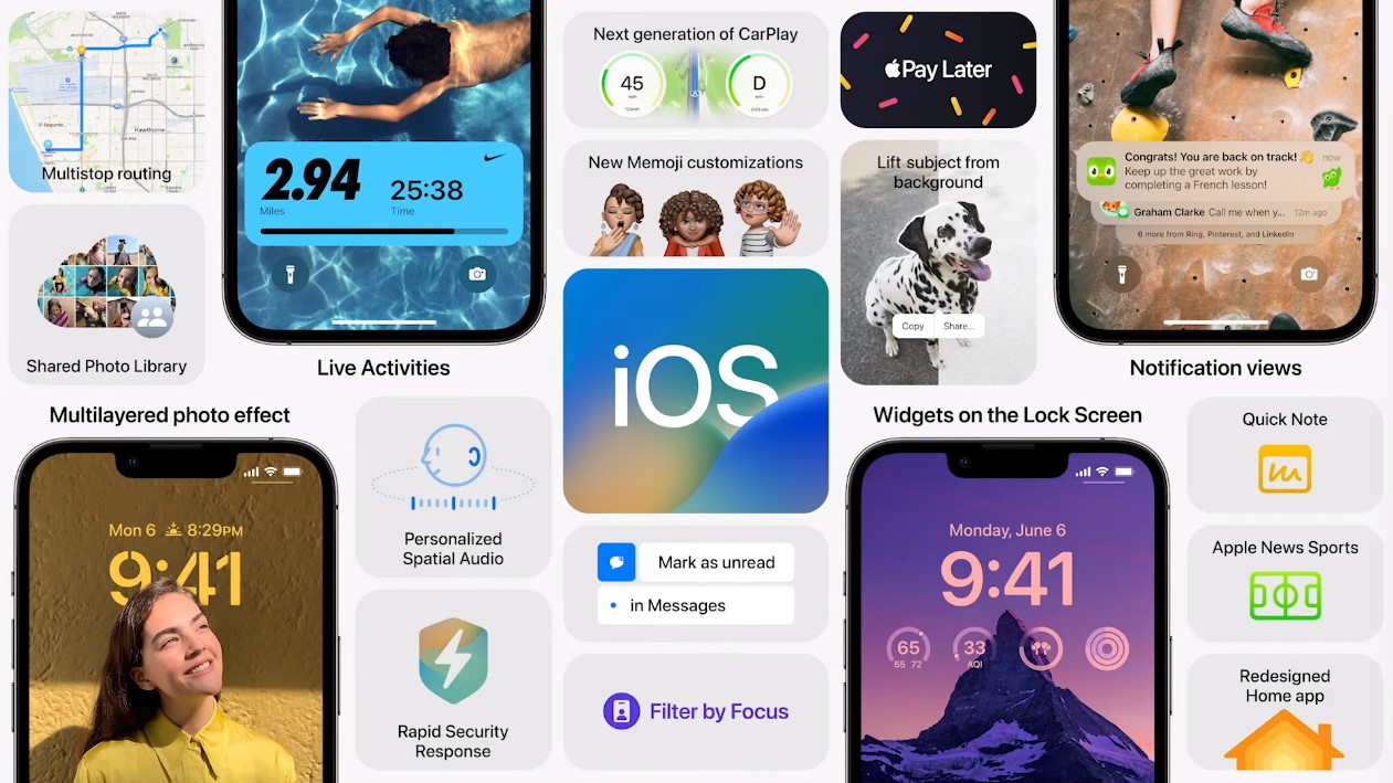 Jövő hétfőn érkezik az iOS 16 és a watchOS 9