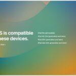 iPadOS 16 kompatibilitás