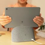 Google Pixel Tablet with Charging Speaker Dock Lifestyle Photography