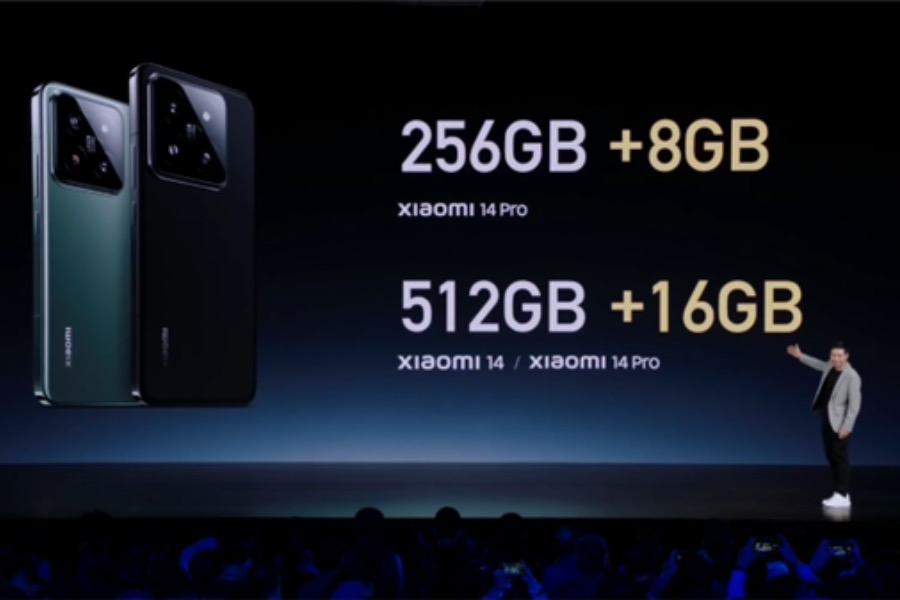 Hogyan kapott 264 és 528 GB tárhelyet a Xiaomi 14 Pro - 8 GB és 16 GB extra tárterület áll rendelkezésre