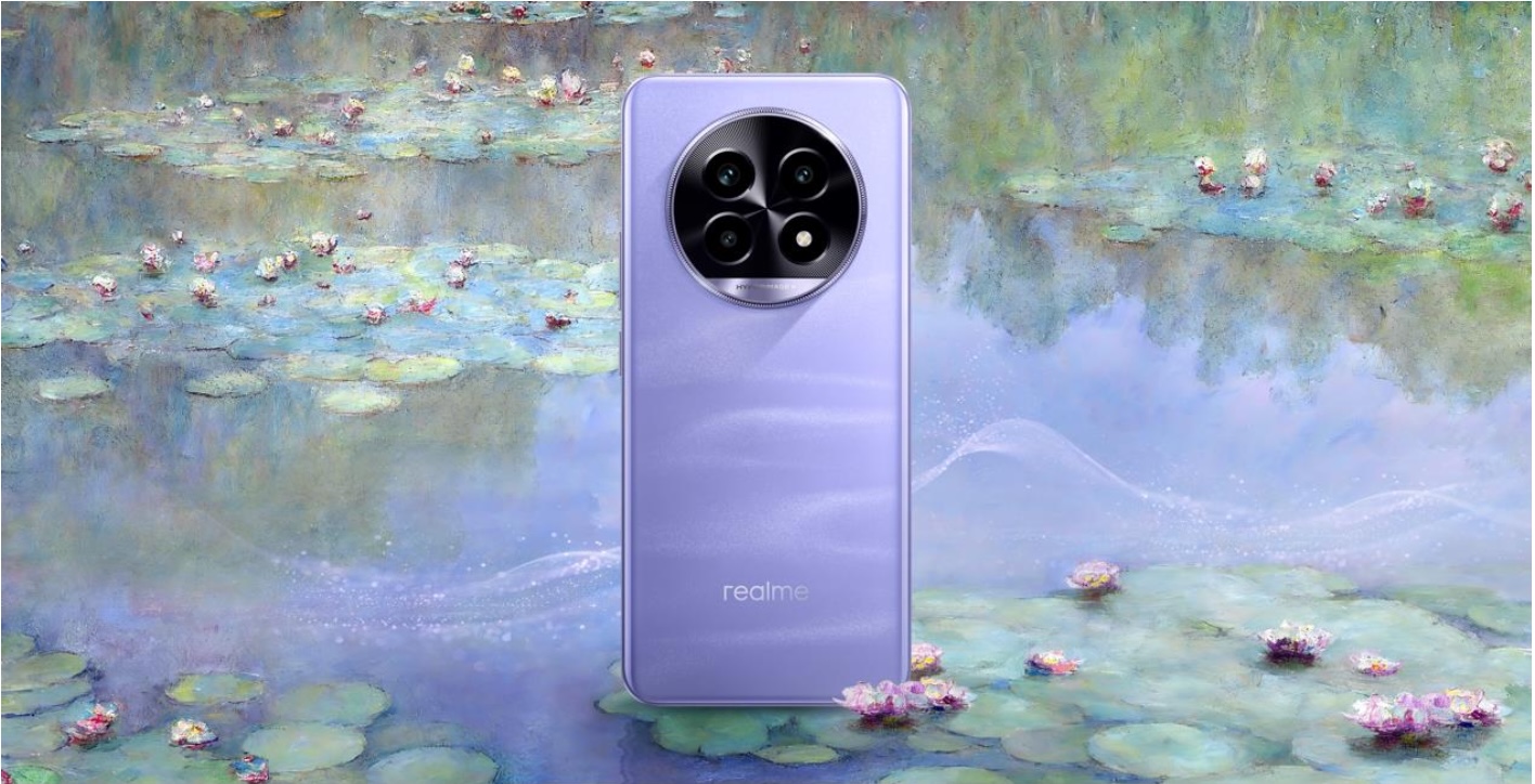 Realme 13 Pro Series Introduced – Purple Back Cover