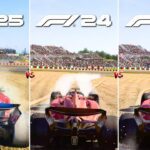Video Thumbnail: F1 25 vs F1 24 vs F1 23 | PC | Graphics and Details Comparison