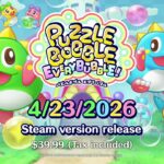 Video Thumbnail: Puzzle Bobble Everybubble! – Steam Trailer