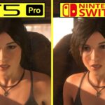 Video Thumbnail: Rise of the Tomb Raider Nintendo Switch 2 vs PS5 Pro Graphics Comparison (Fixed Sound)
