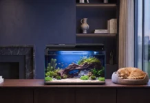 LCD kijelzőt és automata etetőt kapott a Xiaomi új okosakváriuma