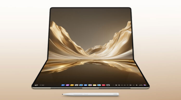 Egy 18 hüvelykes OLED kijelzőt hajt félbe a Huawei új laptopja
